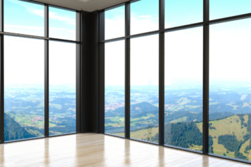 Thermally Efficient Glass Wall